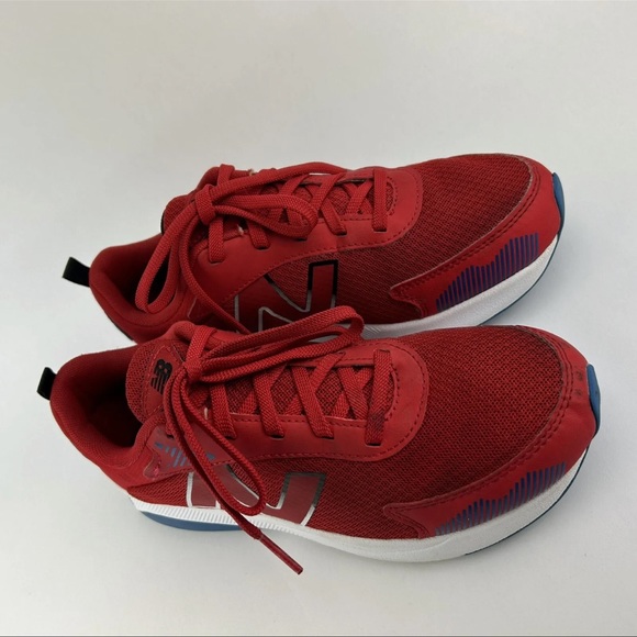 New Balance 545 Dynasoft Sneaker Kids Size 5 W Athletic Shoes GK545RB1 Red - Picture 7 of 9